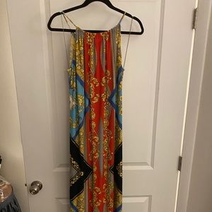 Multi-Color Maxi Dress